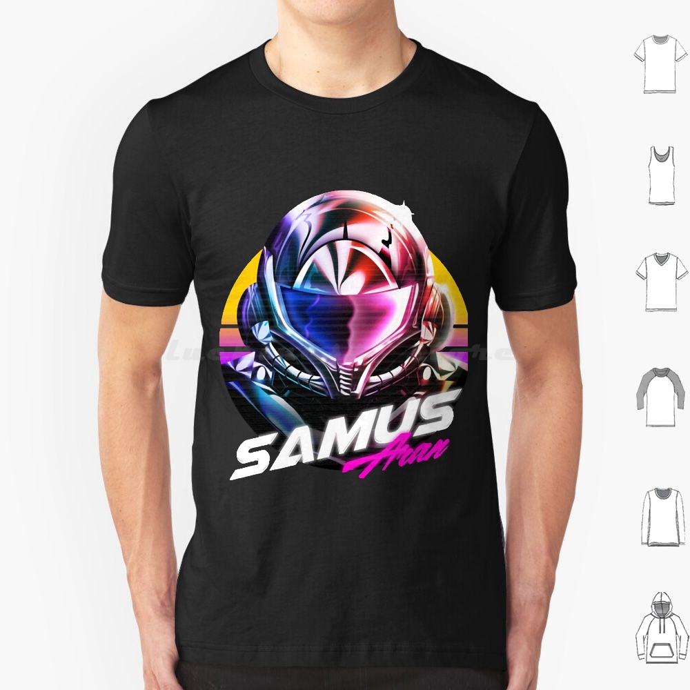 Samus Aran T Shirt 6xl Cotton  - Retro Gaming T Shirt review and price