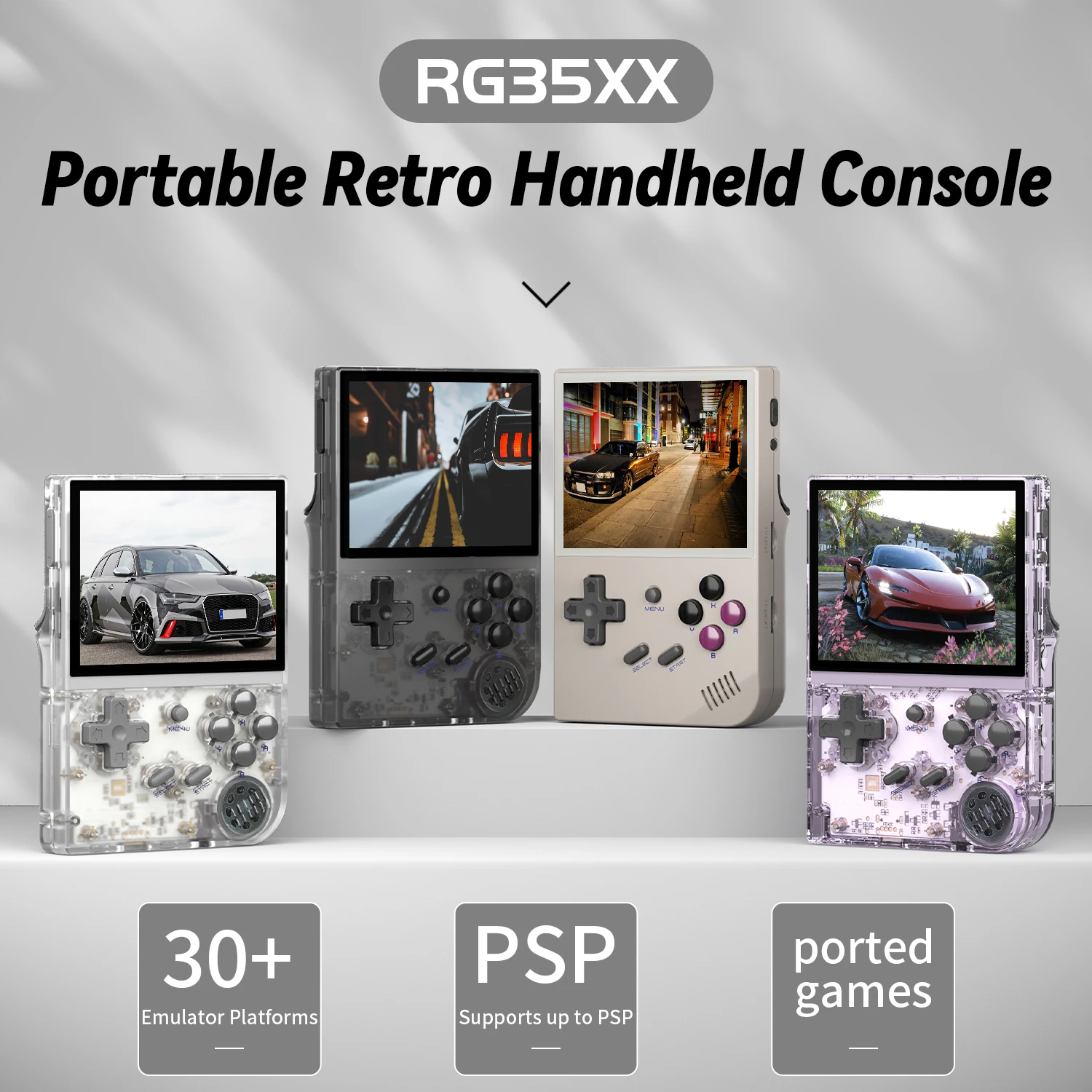 RG35XX Handheld Game Console L - Retro Gaming Kiosk review and price