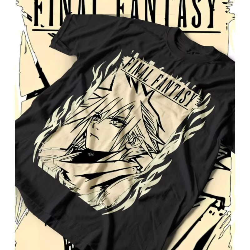 Final Fantasy VII Rebirth FF7  - Retro Gaming T Shirt review and price