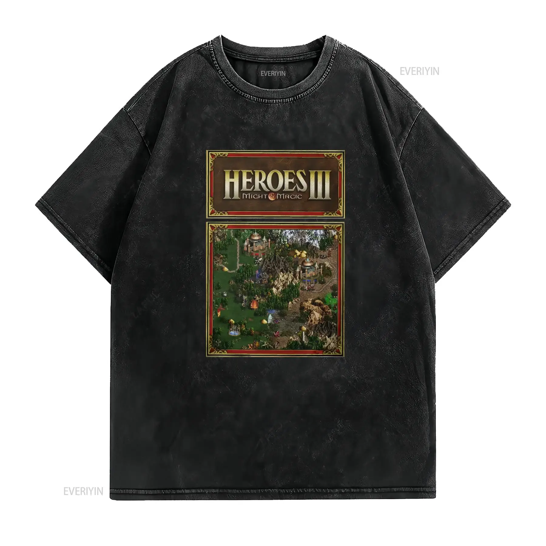 Heroes Map of Might And Magic  - Retro Gaming T Shirt review and price